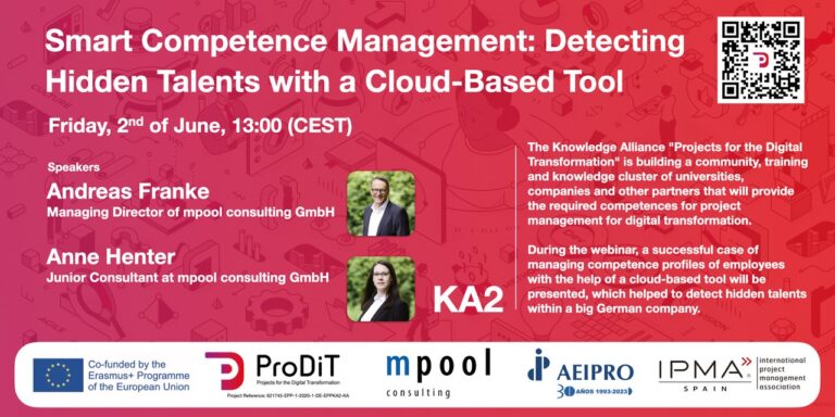 Webinar “Smart Competence Management: Detecting Hidden Talents with a Cloud-Based Tool”